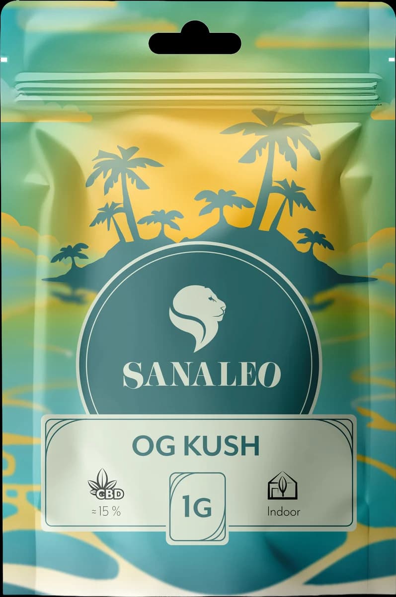 Alte Tüte von Sanaleo OG Kush