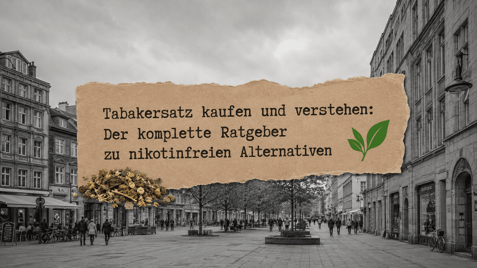 Tabakersatz kaufen und verstehen: Der komplette Ratgeber zu nikotinfreien Alternativen