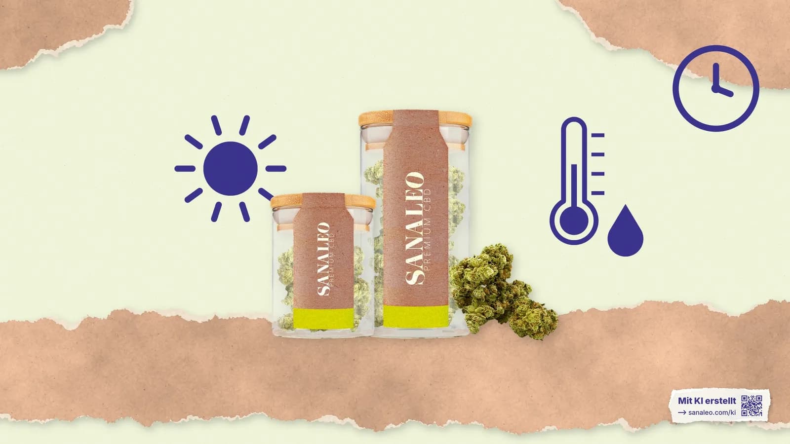 CBD-Blüten und Hanfblüten richtig lagern: So bleiben Duft und Qualität erhalten
