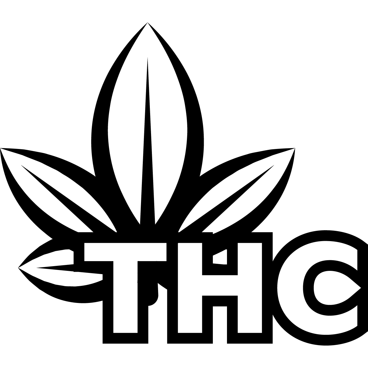 THC Tetrahydrocannabinol chemische Formel groß final