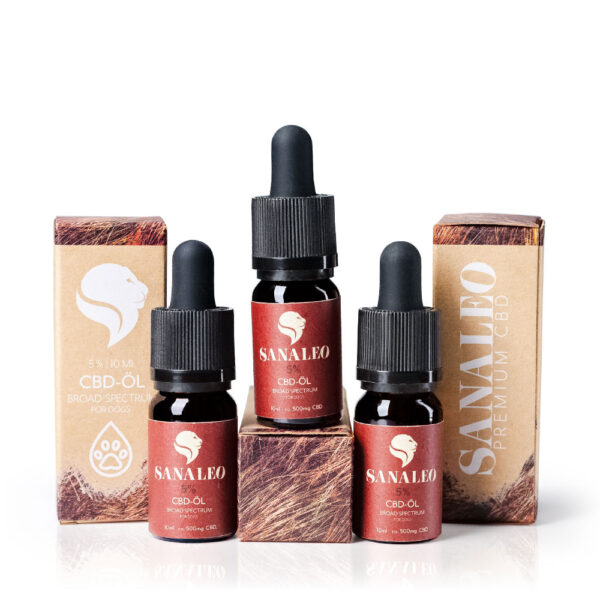CBD-Aromaöl Dreierpack für Tiere
