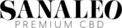 Logo von Sanaleo für CBD-Produkte